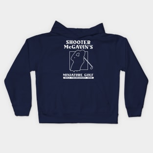 Shooter McGavin Miniature Golf Tournament Kids Hoodie